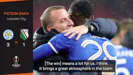 Rodgers pleased with Leicester performance and end to United speculation