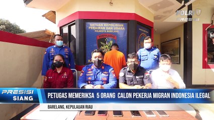 Satpolairud Polresta Barelang Gagalkan Pengiriman Pekerja Migran Indonesia