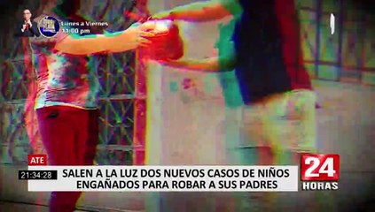 Denuncian más casos de niños engañados para robar a sus padres