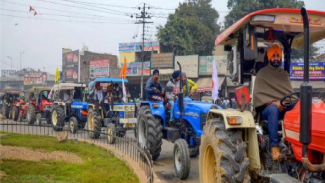 Farmers gather at Delhi borders|100 Khabar