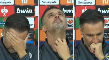 Vitor Pereira’yı sinirlendiren soru: ‘O bunu hak edecek bir şey yapmadı’