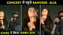 Ranveer Singh And Alia Bhatt's Crazy Dance At Concert Rocky Aur Rani Ki Prem Kahani