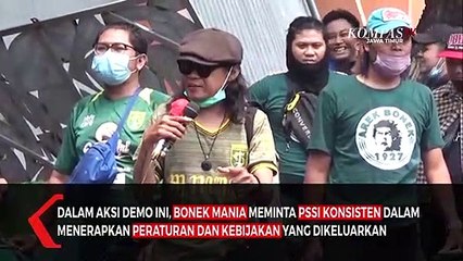 Ribuan Bonek Demo Revolusi PSSI