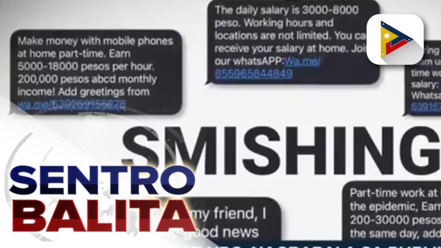 Tips para hindi mabiktima ng text messages na scam pala, inilatag ng isang eksperto