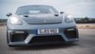 The new Porsche 718 Cayman GT4 RS Driving Video