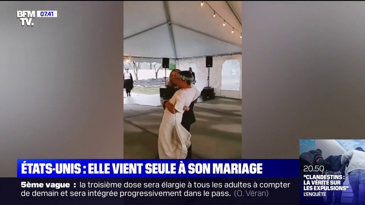 Aux États-Unis, cette mariée vient seule à son mariage