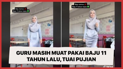 Viral di TikTok, Guru Ini Masih Muat Pakai Baju 11 Tahun Lalu, Tuai Pujian Warganet
