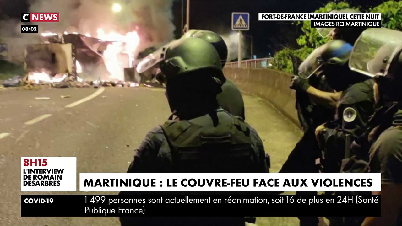Martinique : Deux policiers blessés ce matin par arme à feu à Fort-de-France (CNews) - Quatre journalistes français visés par des coups de feu tirés par des individus à moto