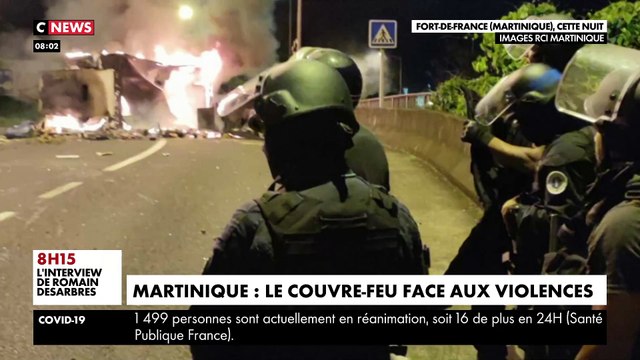 Martinique : Deux policiers blessés ce matin par arme à feu à Fort-de-France (CNews) - Quatre journalistes français visés par des coups de feu tirés par des individus à moto