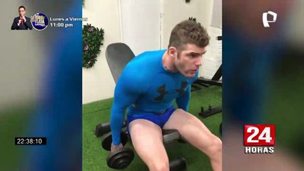 Modelo Greg Michel se recupera tras su operación