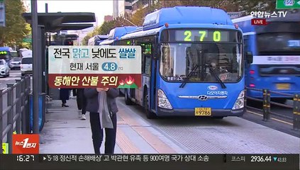 [날씨] 전국 맑고 쌀쌀…주말에도 영하권 추위