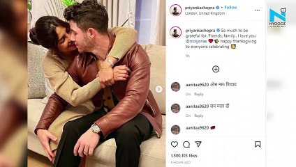 Thanksgiving 2021: Priyanka Chopra and Nick Jonas are "grateful" for each other