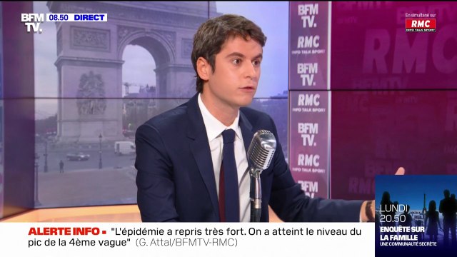 Gabriel Attal: On ne peut pas accepter en France que des journalistes soient pris pour cible quand ils font leur travail