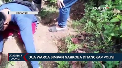 Dua Warga Simpan Narkoba Ditangkap Polisi