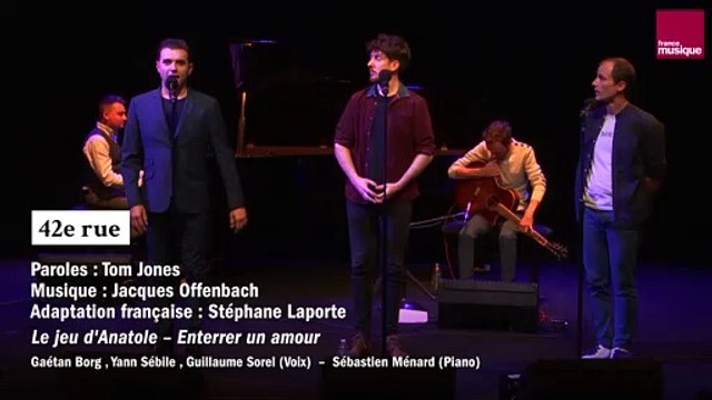 Le jeu d'Anatole : Enterrer un amour - Cabaret 42e rue