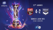 D1 Arkema, J22 _ EA Guingamp - FCG Bordeaux (4-2)