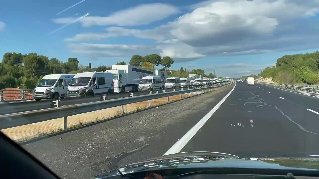 Vitrolles. Nouvelle opération escargot des circassiens