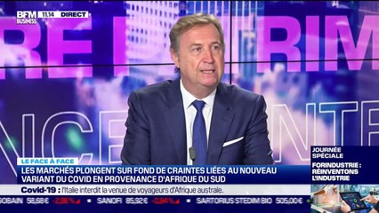 Daniel Gerino VS Emmanuel Lechypre: Nouveau variant, les marchés européens plongent - 26/11