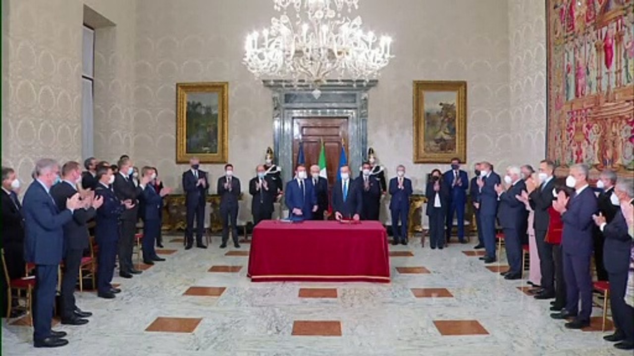 Γαλλία - Ιταλία υπέγραψαν «υπερ-συνθήκη» συνεργασίας