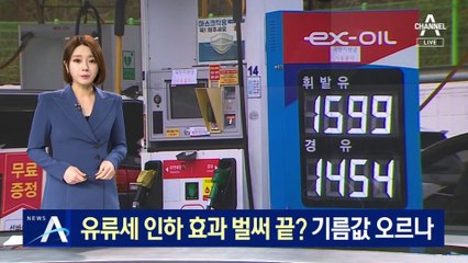 유류세 인하 효과 2주 만에 벌써 끝?…기름값 오르나
