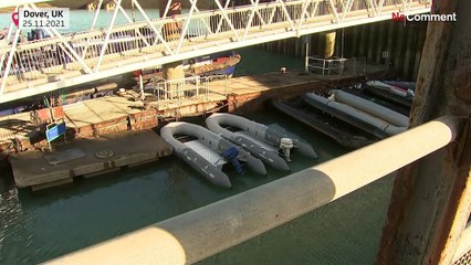 المهاجرون في شمال فرنسا يتحدون غضب البحر وقساوة الطقس في أمل العبور إلى بريطانيا