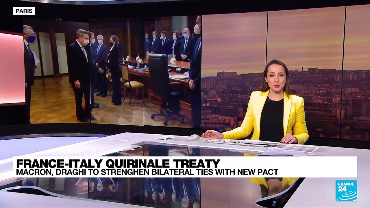 Italy, France sign 'historic' treaty to strengthen bilateral ties