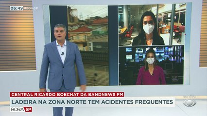 Em ladeira da zona norte, acidentes são frequentes, e os moradores pedem mudanças no trânsito local.