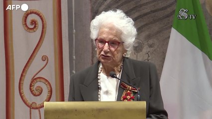 Liliana Segre, simbolo della lotta alla violenza sulle donne