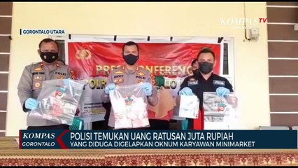 Polisi Temukan Uang Ratusan Juta Rupiah Yang Digelapkan Oknum Karyawan Minimarket