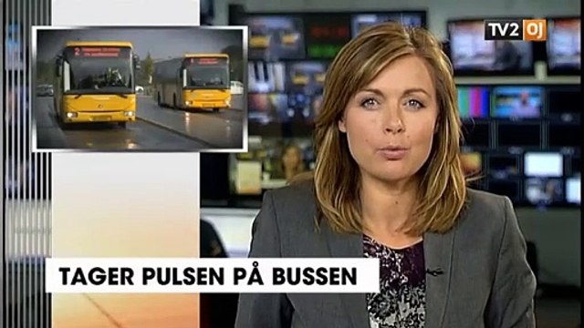 Tager pulsen på bussen | Midttrafik | Mette Boye | Margrethe Thise Ankler | Horsens | Silkeborg | 24-09-2015 | TV2 ØSTJYLLAND @ TV2 Danmark
