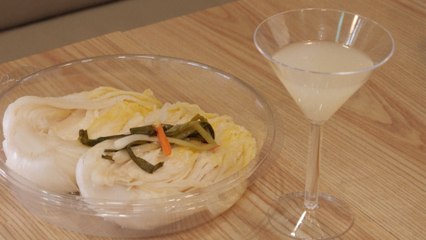 South Korea introduces white kimchi juice