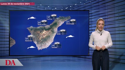 La previsión del tiempo en Canarias para el 29 de noviembre