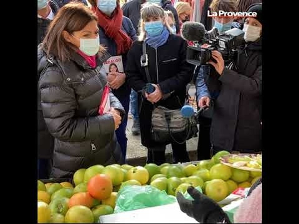 Présidentielle 2022 : Anne Hidalgo à Carpentras