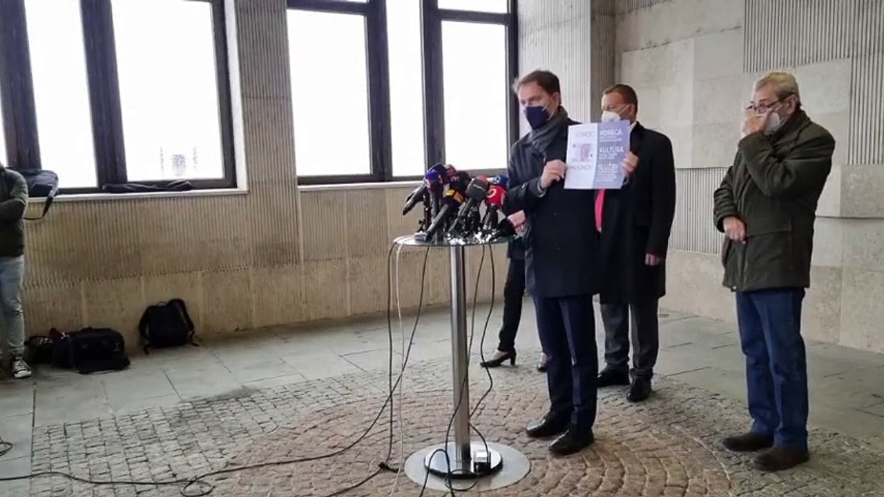 ZÁZNAM: I. Matovič navrhuje poskytnúť 500 miliónov eur dotknutým prevádzkam