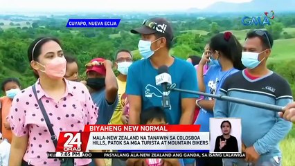 Mala-New Zealand na tanawin sa Colosboa Hills, patok sa mga turista at mountain bikers | 24 Oras