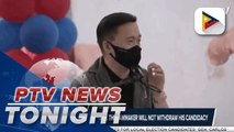 Sen. Bong Go’s allies believe the lawmaker will not withdraw his candidacy