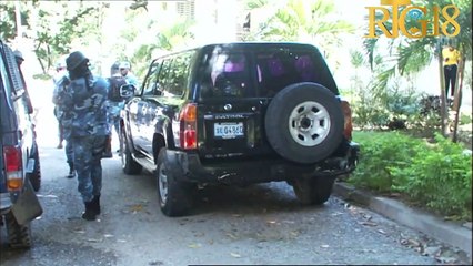 Jij enstriksyon Garry Orélien pa rive tande Rivera Garçia German Alejandro youn nan kolonbyen yo.