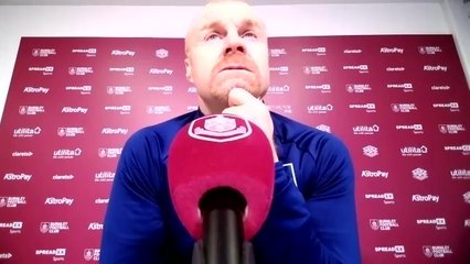 Dyche happy with Burnley form ahead of visit of Tottenham