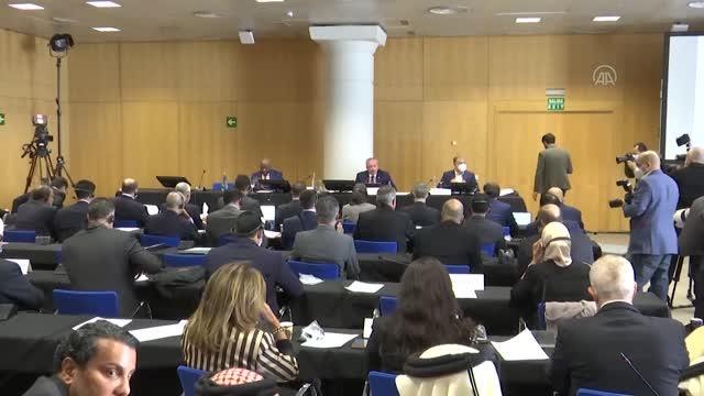 TBMM Başkanı Şentop, İslam İşbirliği Teşkilatı Parlamento Birliği Koordinasyon Toplantısı'na başkanlık etti (1)