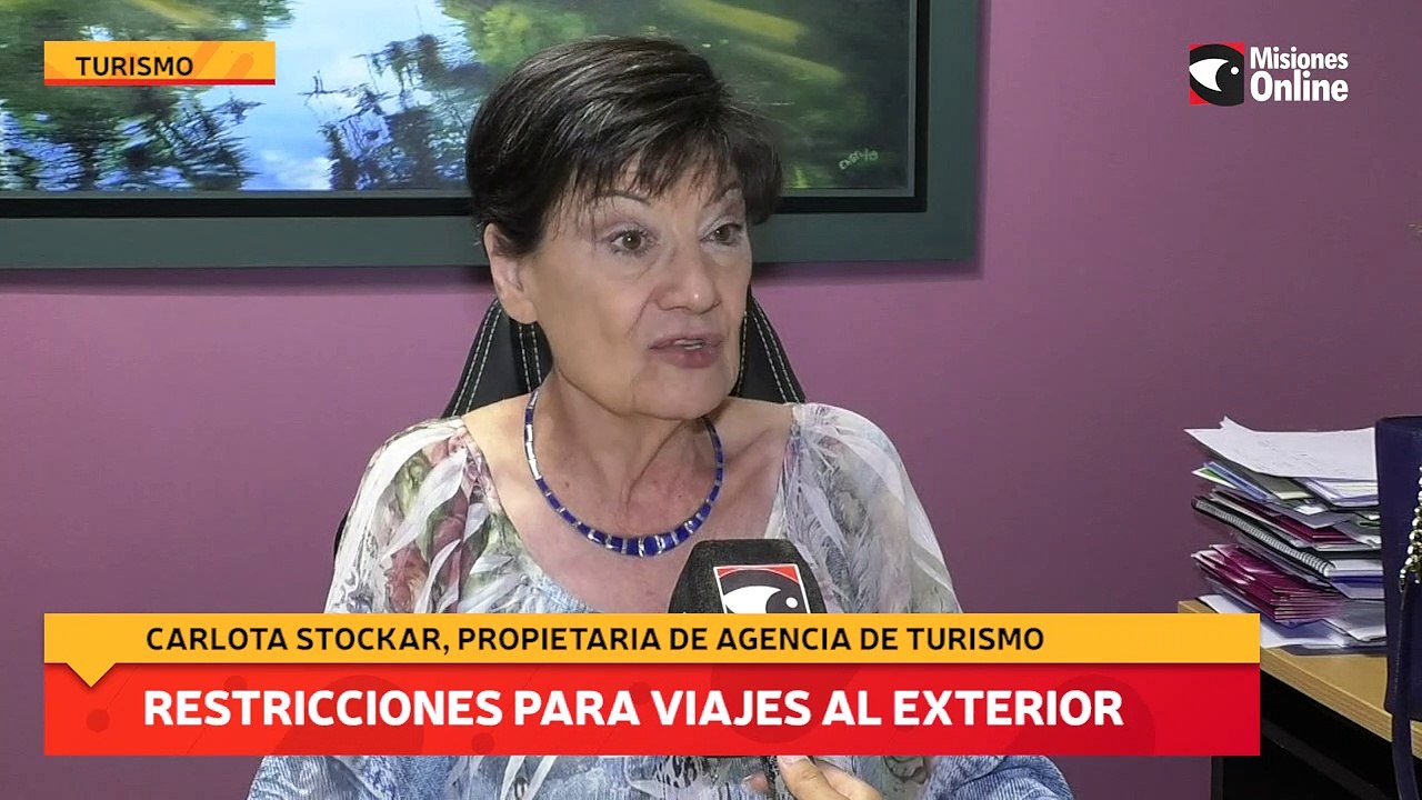 Restricciones para viajes al exterior