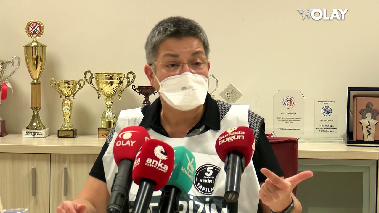 Türk Tabipleri Birliği Başkanı Fincancı Bursa'da önemli açıklamalar yaptı