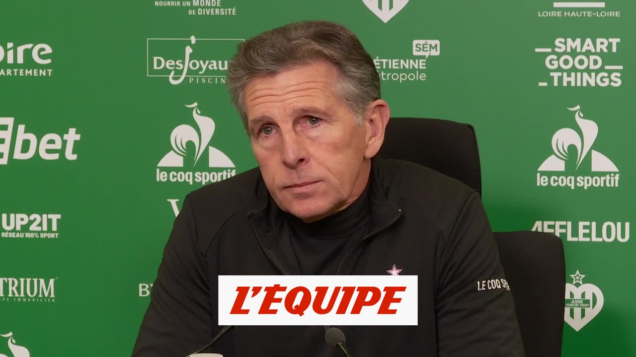 Puel ne veut « pas jouer petit bras devant le PSG » Foot L1 Saint