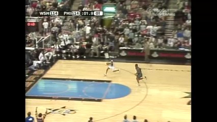 Allen Iverson Steal + Game-Winning Layup vs WAS