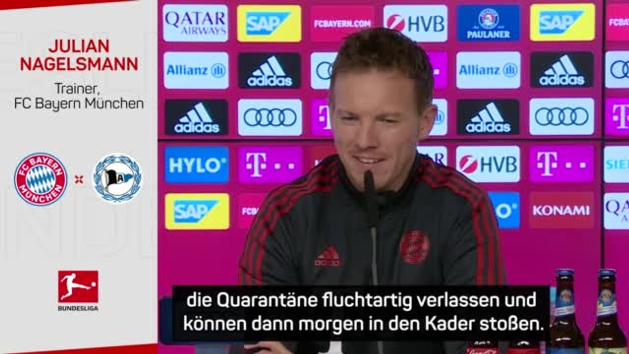 Nagelsmann mit Corona-Update vor Bielefeld