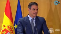 Sánchez tras pactar los Presupuestos con Bildu y ERC: 