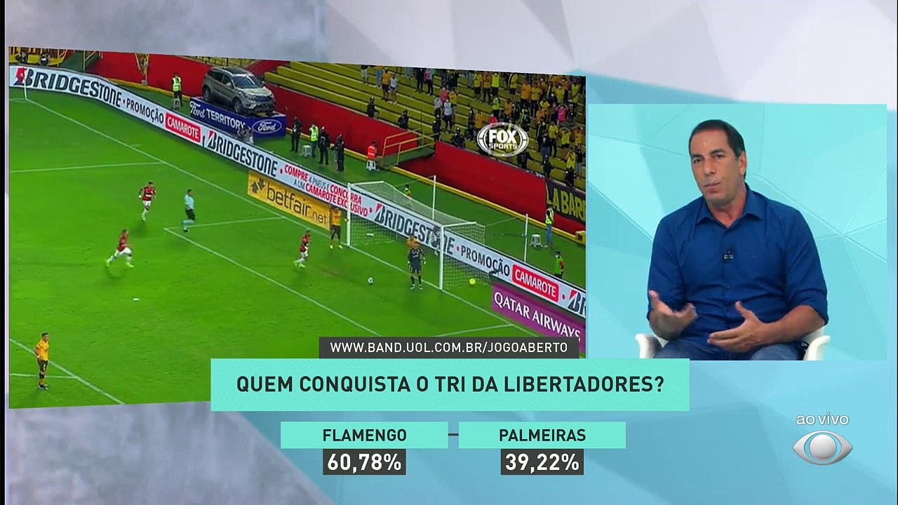 PALPITE DO ANIMAL! Edmundo analisou a grande final da Libertadores e enxergou fraquezas defensivas no time do Flamengo. Para ele, o Abel Ferreira vai tirar um coelho da cartola no sábado. #JogoAberto