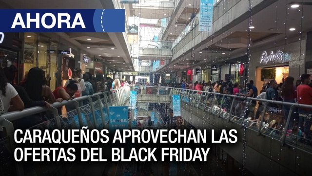 Caraqueños aprovechan las ofertas del Black Friday - #26Nov - Ahora