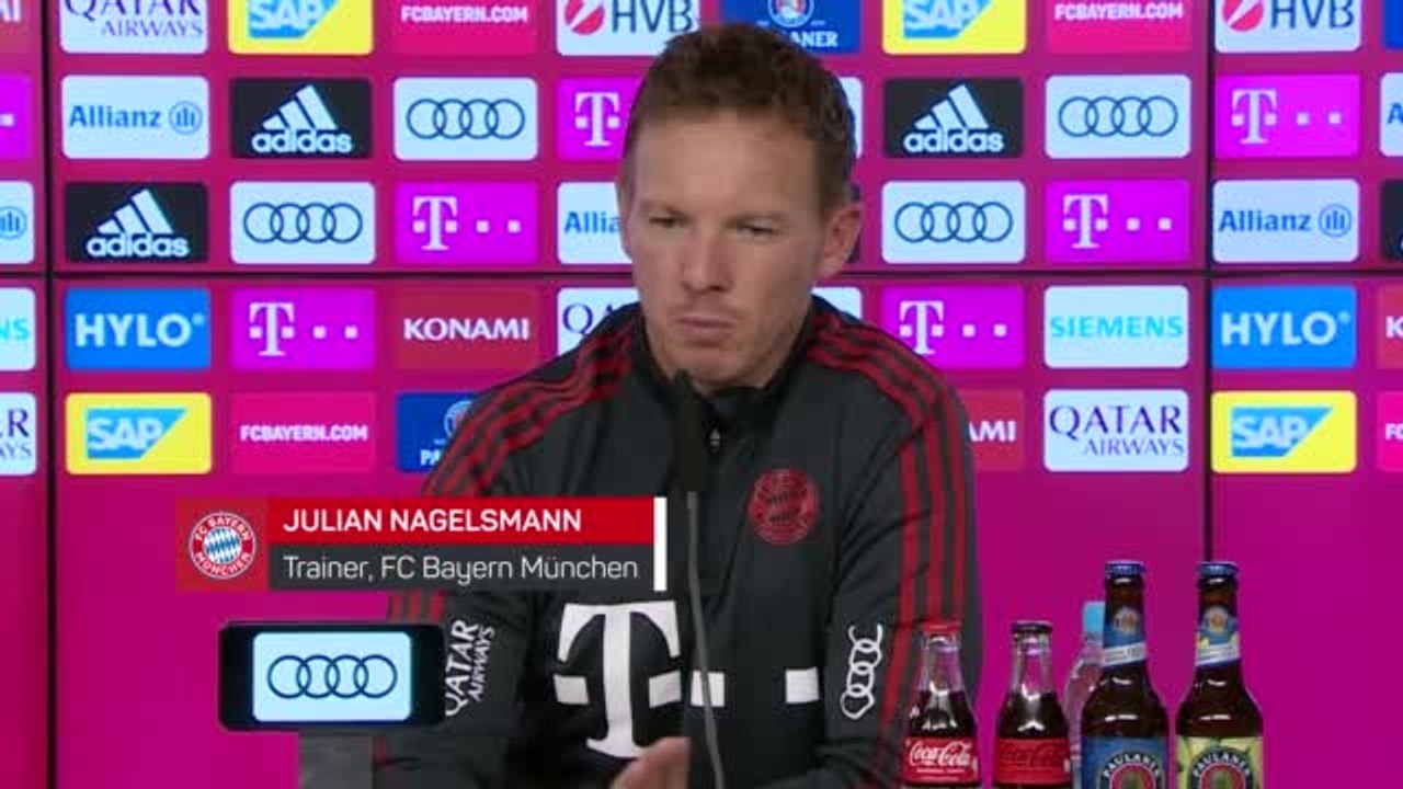 Nagelsmann: “Wir haben keine zwei Gesichter”