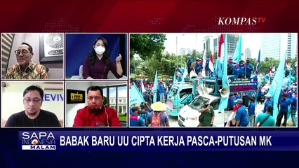 Download Video: Kisruh Perbedaan Tafsiran Putusan MK soal UU Cipta Kerja yang Disebut Inkonstitusional Bersyarat