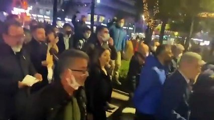 Trabzon'da "Hükümet istifa" sloganları